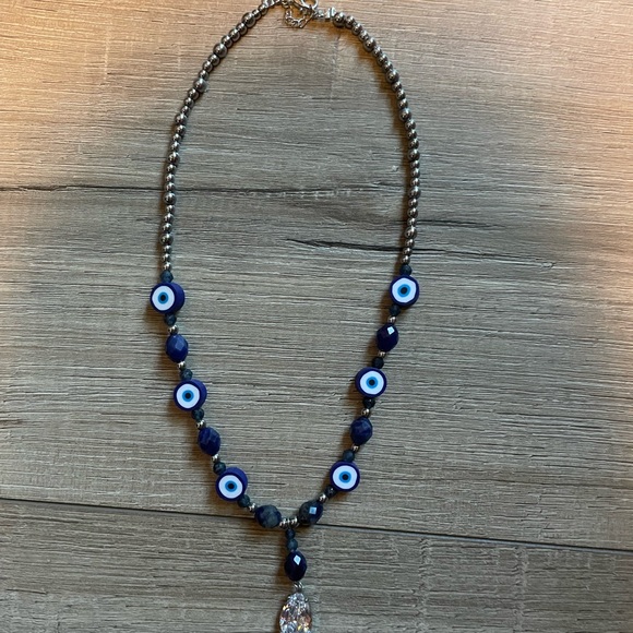 Jewelry - Blue Evil Eye Necklace